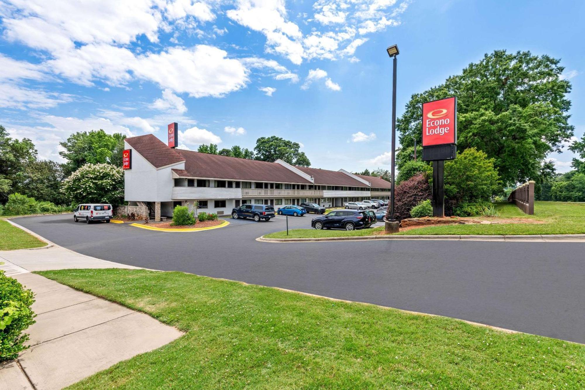 Econo Lodge Charlotte Airport Exterior foto