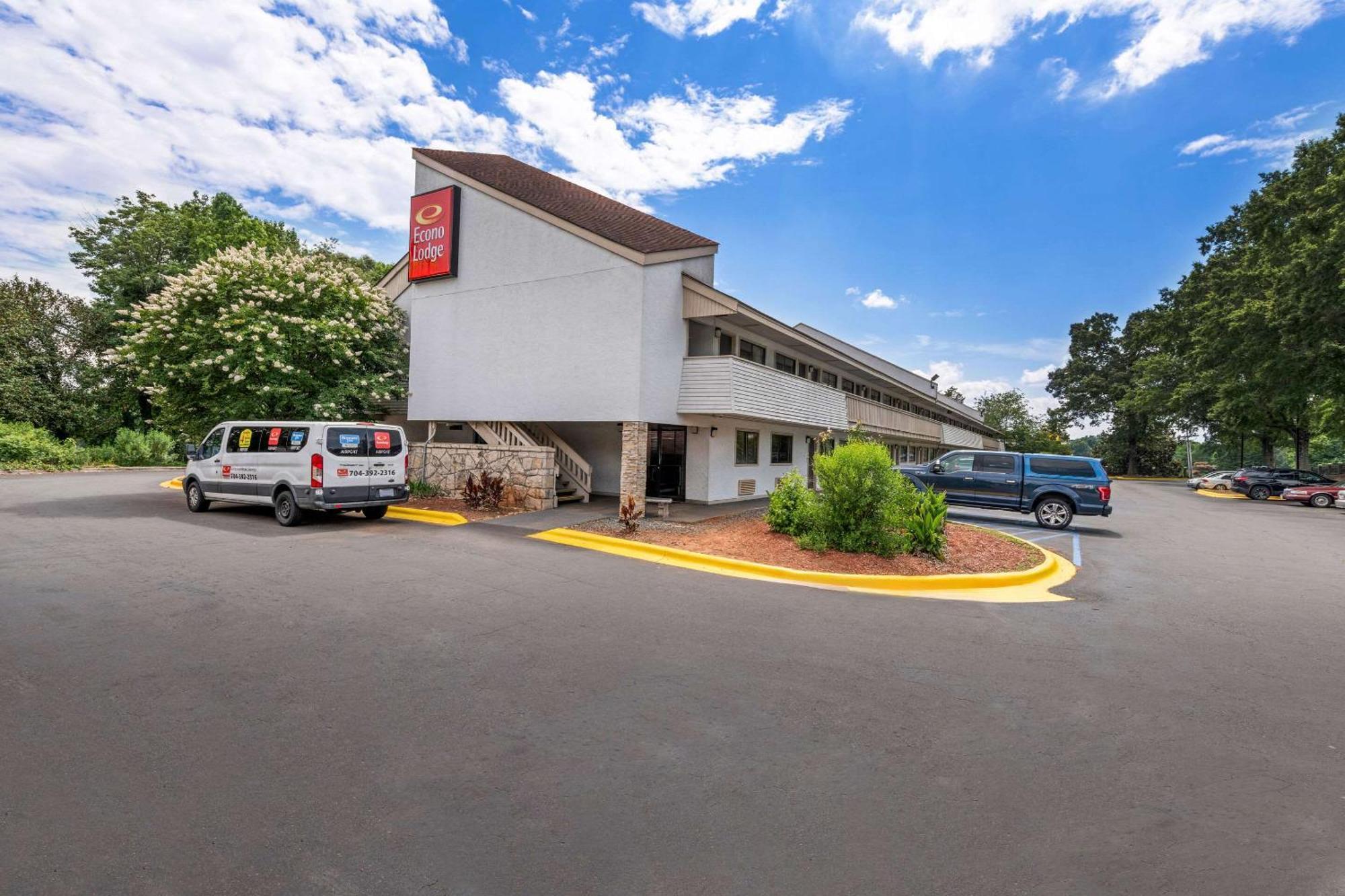 Econo Lodge Charlotte Airport Exterior foto